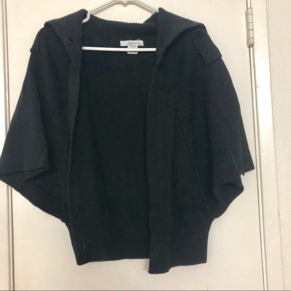 Short sleeve cardigan